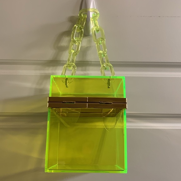 Neon purse. Fits a phone - Picture 2 of 4